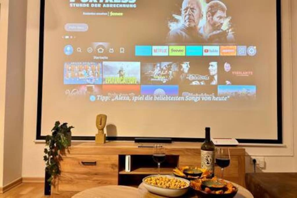 Modern & Stilvoll Mit Kino - Wii Διαμέρισμα Έσσεν Εξωτερικό φωτογραφία
